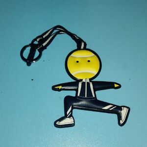 Tory Burch Sport Grumps Exercise Key Fob Chain